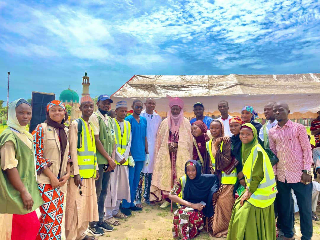 TPT Project team conducting TB prevention awareness in Kano State